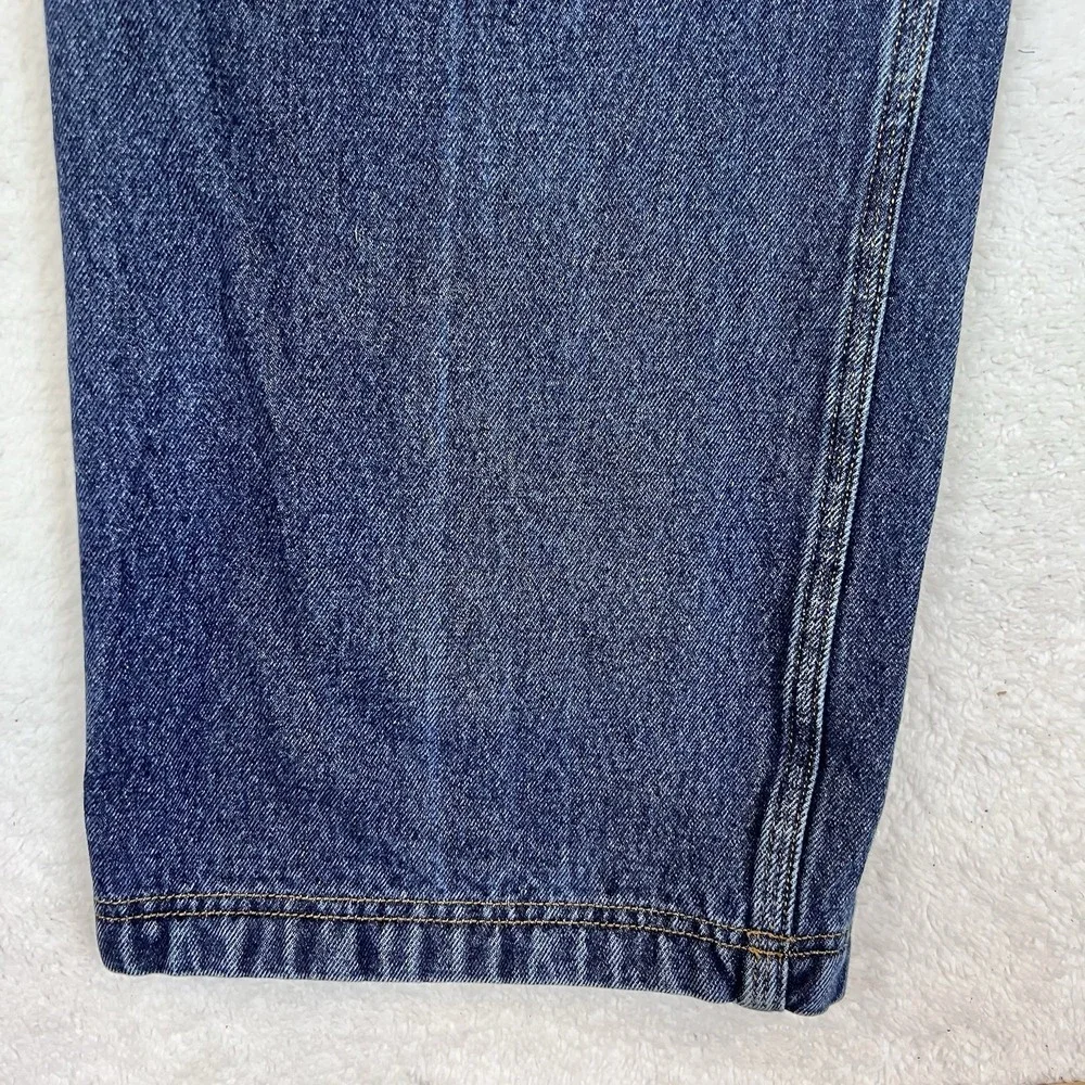 Duluth Trading Co Ballroom Jeans Men's Size 48x32 Blue Denim Straight‎ Leg